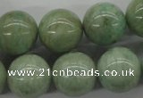 CAM527 15.5 inches 16mm round mexican amazonite gemstone beads