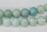 CAM600 15.5 inches 10mm round Chinese amazonite gemstone beads