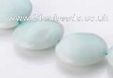 CAM62 natural amazonite 20mm coin gemstone beads Wholesale