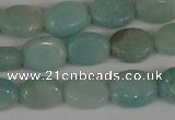 CAM621 15.5 inches 6*8mm oval Chinese amazonite gemstone beads