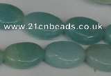 CAM622 15.5 inches 8*12mm oval Chinese amazonite gemstone beads