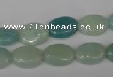CAM623 15.5 inches 10*14mm oval Chinese amazonite gemstone beads