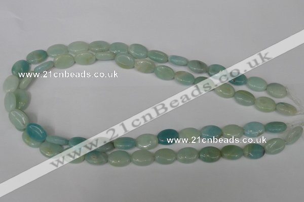 CAM623 15.5 inches 10*14mm oval Chinese amazonite gemstone beads