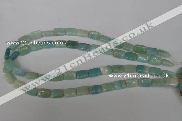 CAM629 15.5 inches 10*14mm rectangle Chinese amazonite gemstone beads