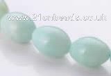 CAM64 10*14mm oval natural amazonite gemstone beads Wholesale