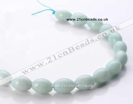 CAM65 13*18mm oval natural amazonite gemstone beads Wholesale