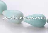 CAM69 natural amazonite 12*22mm teardrop beads Wholesale