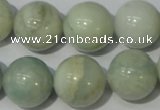 CAM706 15.5 inches 16mm round natural amazonite gemstone beads