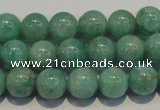 CAM804 15.5 inches 10mm round Brazilian amazonite beads wholesale