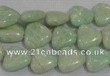 CAM856 15.5 inches 12*12mm triangle natural Russian amazonite beads
