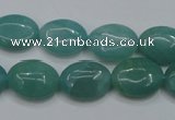 CAM924 15.5 inches 12*16mm oval amazonite gemstone beads wholesale