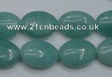 CAM925 15.5 inches 13*18mm oval amazonite gemstone beads wholesale