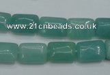 CAM932 15.5 inches 10*14mm rectangle amazonite gemstone beads