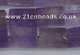 CAN182 15.5 inches 13*18mm faceted tube natural ametrine beads