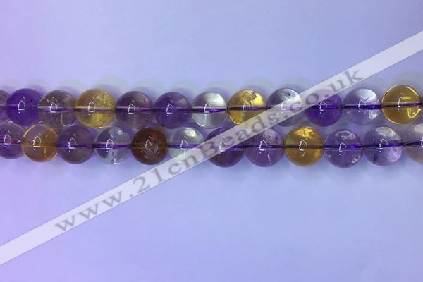 CAN222 15.5 inches 10mm round ametrine gemstone beads wholesale