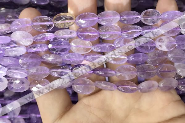 CAN235 15.5 inches 8*12mm faceted oval ametrine beads wholesale