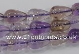 CAN26 15.5 inches 10*14mm teardrop natural ametrine gemstone beads