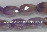 CAN29 15.5 inches 15*20mm faceted nugget natural ametrine beads