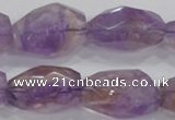 CAN30 15.5 inches 18*25mm faceted nugget natural ametrine beads