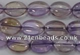 CAN49 15.5 inches 12*16mm oval natural ametrine gemstone beads