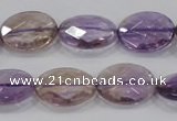 CAN56 15.5 inches 12*16mm faceted oval natural ametrine beads