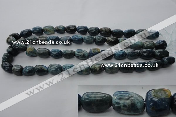 CAP315 15.5 inches 10*14mm nuggets natural apatite gemstone beads