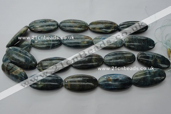 CAP328 15.5 inches 20*40mm oval natural apatite gemstone beads