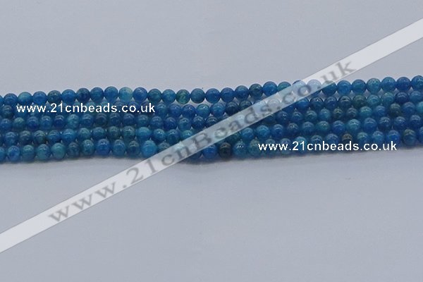 CAP360 15.5 inches 4mm round apatite gemstone beads wholesale