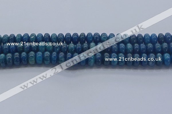 CAP371 15.5 inches 6*10mm rondelle apatite gemstone beads