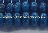 CAP372 15.5 inches 7*12mm rondelle apatite gemstone beads