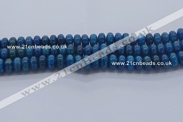 CAP372 15.5 inches 7*12mm rondelle apatite gemstone beads