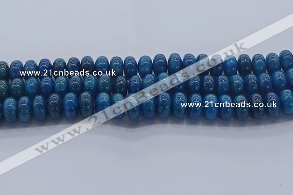 CAP373 15.5 inches 8*14mm rondelle apatite gemstone beads