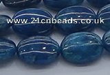 CAP384 15.5 inches 10*14mm oval apatite gemstone beads