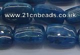 CAP386 15.5 inches 10*14mm rectangle apatite gemstone beads