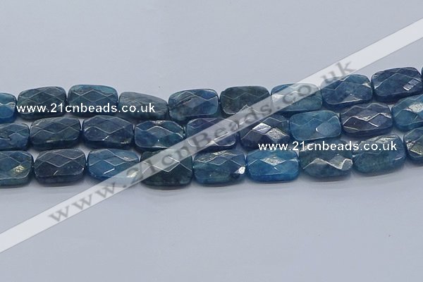 CAP398 15.5 inches 13*18mm faceted rectangle apatite gemstone beads