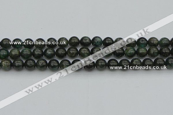 CAP513 15.5 inches 10mm round green apatite gemstone beads