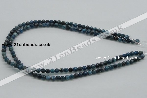 CAP52 15.5 inches 6mm round dyed apatite gemstone beads wholesale