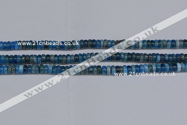 CAP526 15.5 inches 3*5mm rondelle apatite gemstone beads