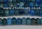 CAP528 15.5 inches 3*5mm faceted rondelle apatite gemstone beads