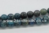 CAP53 15.5 inches 8mm round dyed apatite gemstone beads wholesale