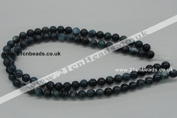 CAP54 15.5 inches 10mm round dyed apatite gemstone beads wholesale