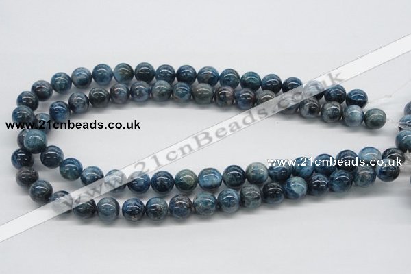 CAP55 15.5 inches 12mm round dyed apatite gemstone beads wholesale