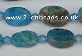 CAP550 15.5 inches 8*12mm oval apatite gemstone beads