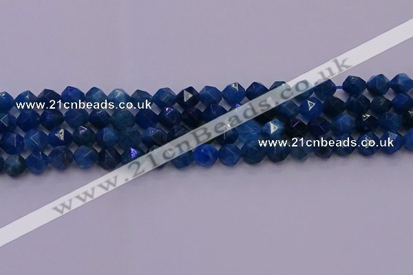 CAP571 15.5 inches 6mm faceted nuggets apatite gemstone beads