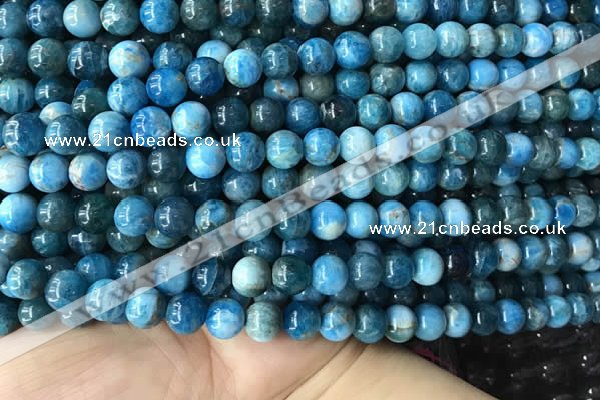 CAP578 15.5 inches 8mm round apatite beads wholesale