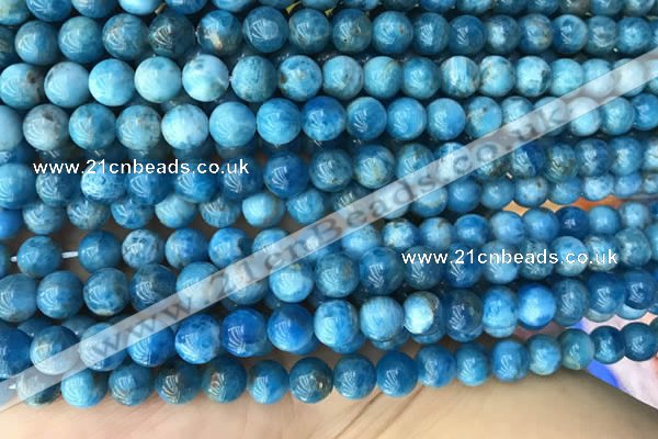 CAP589 15.5 inches 8mm round apatite gemstone beads