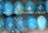 CAP618 15.5 inches 5*7mm - 5*8mmm faceted rondelle apatite beads