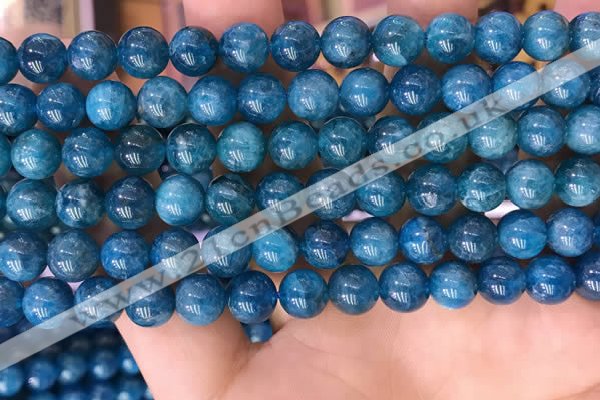 CAP637 15.5 inches 8mm round natural apatite gemstone beads