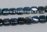 CAP70 15.5 inches 8*8mm square dyed apatite gemstone beads wholesale