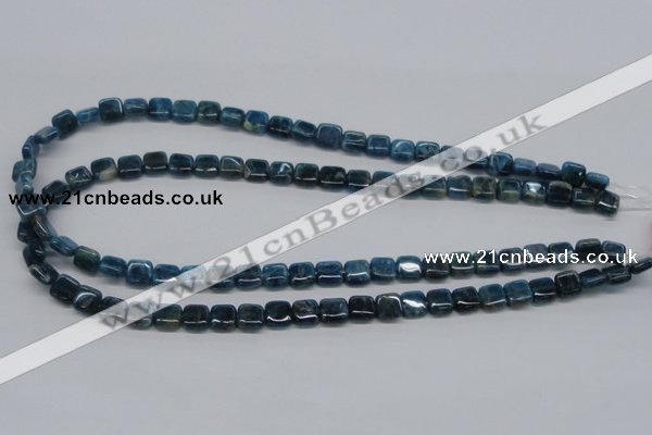 CAP70 15.5 inches 8*8mm square dyed apatite gemstone beads wholesale